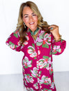 Mary Square- Ava Dress- Center Stage Plum