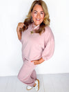Cloud Nine Pants Set- Antique Rose
