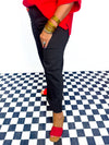 Blackout Blitz Wide Cuffed Jeans