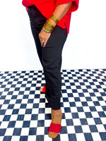 Blackout Blitz Wide Cuffed Jeans