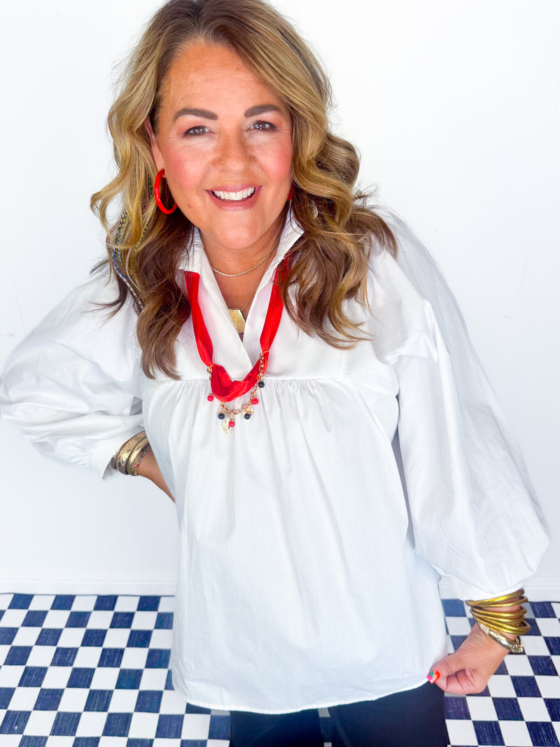 Adrienne- Clean Slate Morgan Top