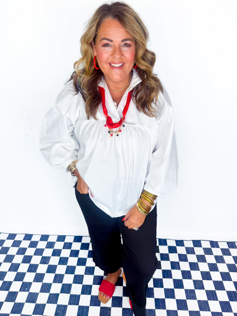 Adrienne- Clean Slate Morgan Top