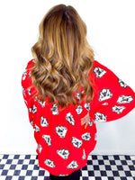 Adrienne- Morgan Bulldog Top