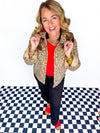 Risen- Untamed Leopard Denim Jacket