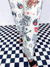 Rock and Roll Wide Leg Pants