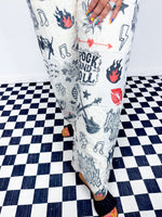 Rock and Roll Wide Leg Pants