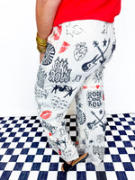 Rock and Roll Wide Leg Pants