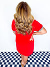 Blazing Red Dress