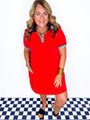Blazing Red Dress