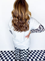 Queen of Sparkles- UGA Metallic Word with Icons Tee