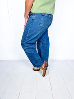 Everly Mid Rise Barrel Jeans