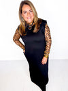 Cheetah Chill Mesh Layering Top
