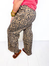 Leopard Luxe Wide Leg Jeans