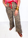Leopard Luxe Wide Leg Jeans