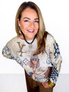 Designer Dreams Italian Knit Top