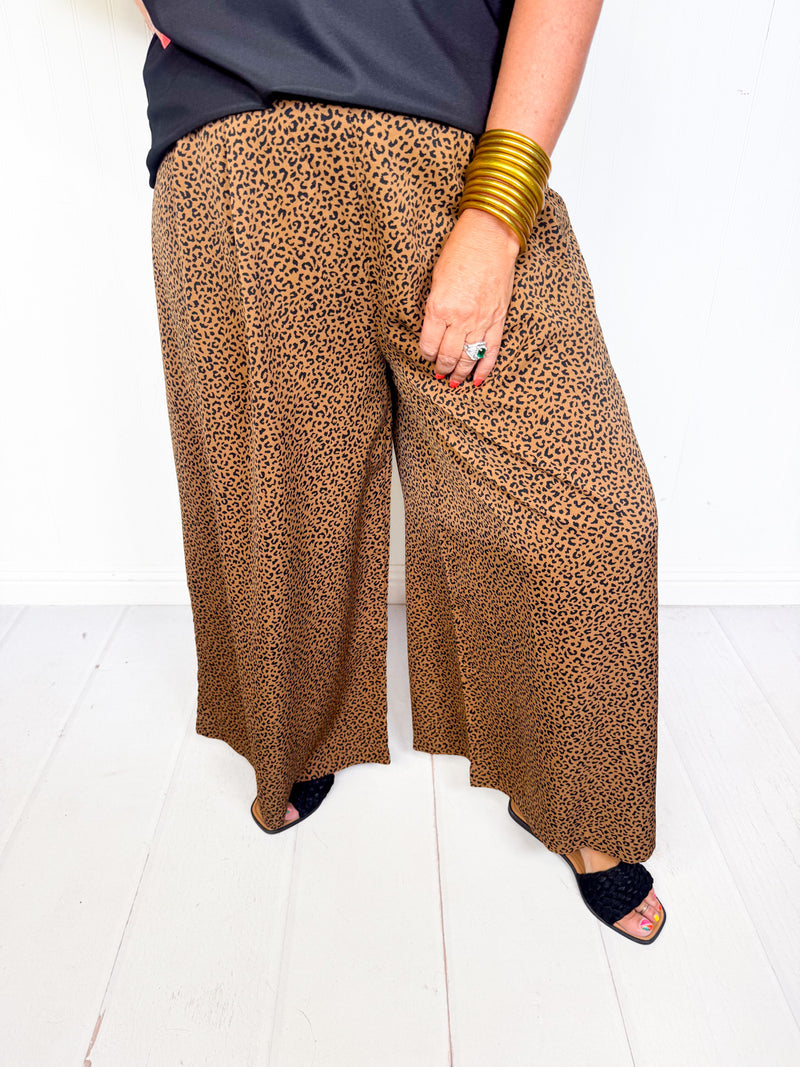 Wild and Cozy Wide Leg Pants