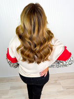 Harley French Terry Leopard Top