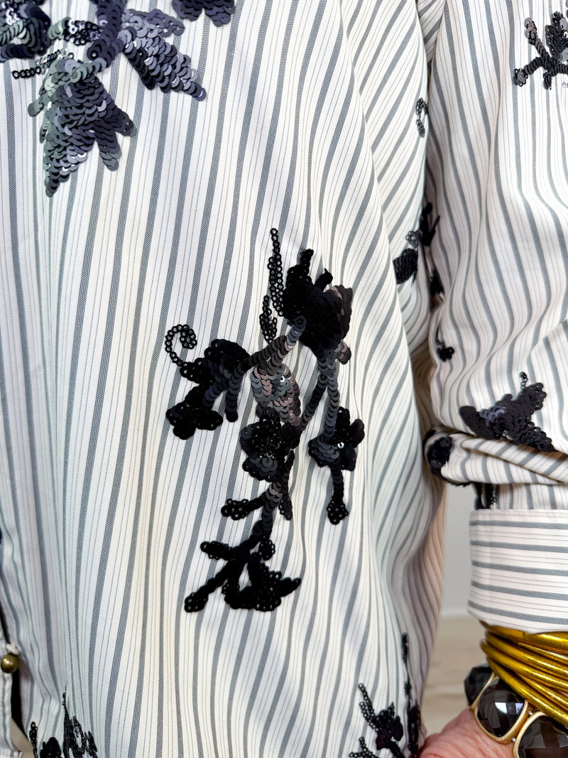 Vintage Ecru Button Down