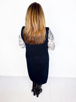 Midnight Magic Open Layering Sweater