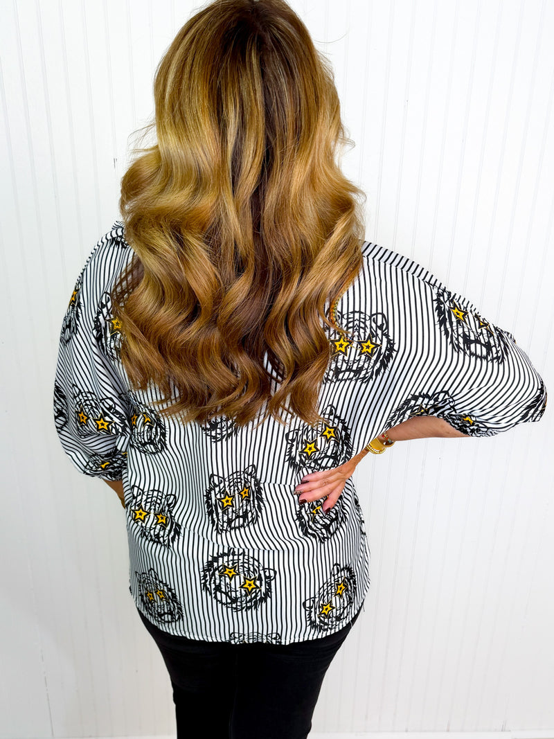 Tiger Queen Top- Adrienne