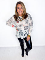 Rock and Roll Mesh Layering Top