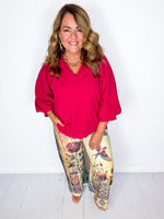 Birds Of A Feather Wide Leg Pants