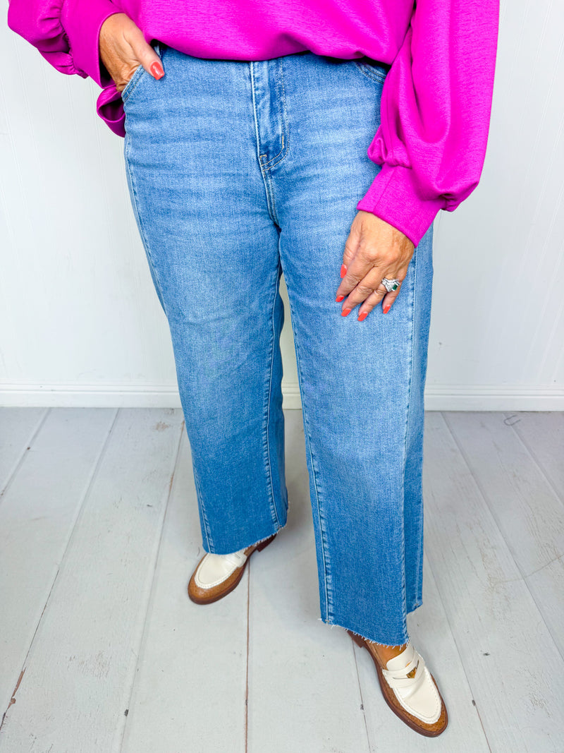 Vervet- Olivia Wide Leg Jeans