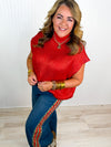 Leopard & Denim Wide Leg Pants