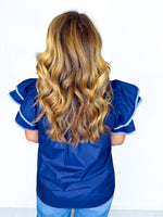 Navy Skies Top