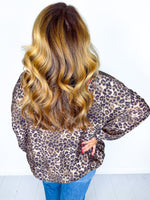 Cheetah Glam Bubble Top