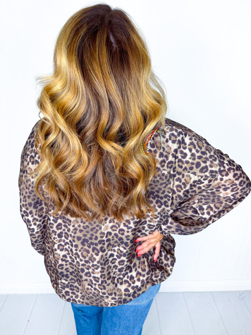Cheetah Glam Bubble Top
