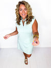 On The Move Skort Set- Sea Mist
