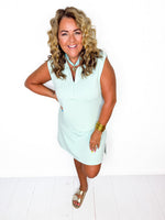 On The Move Skort Set- Sea Mist