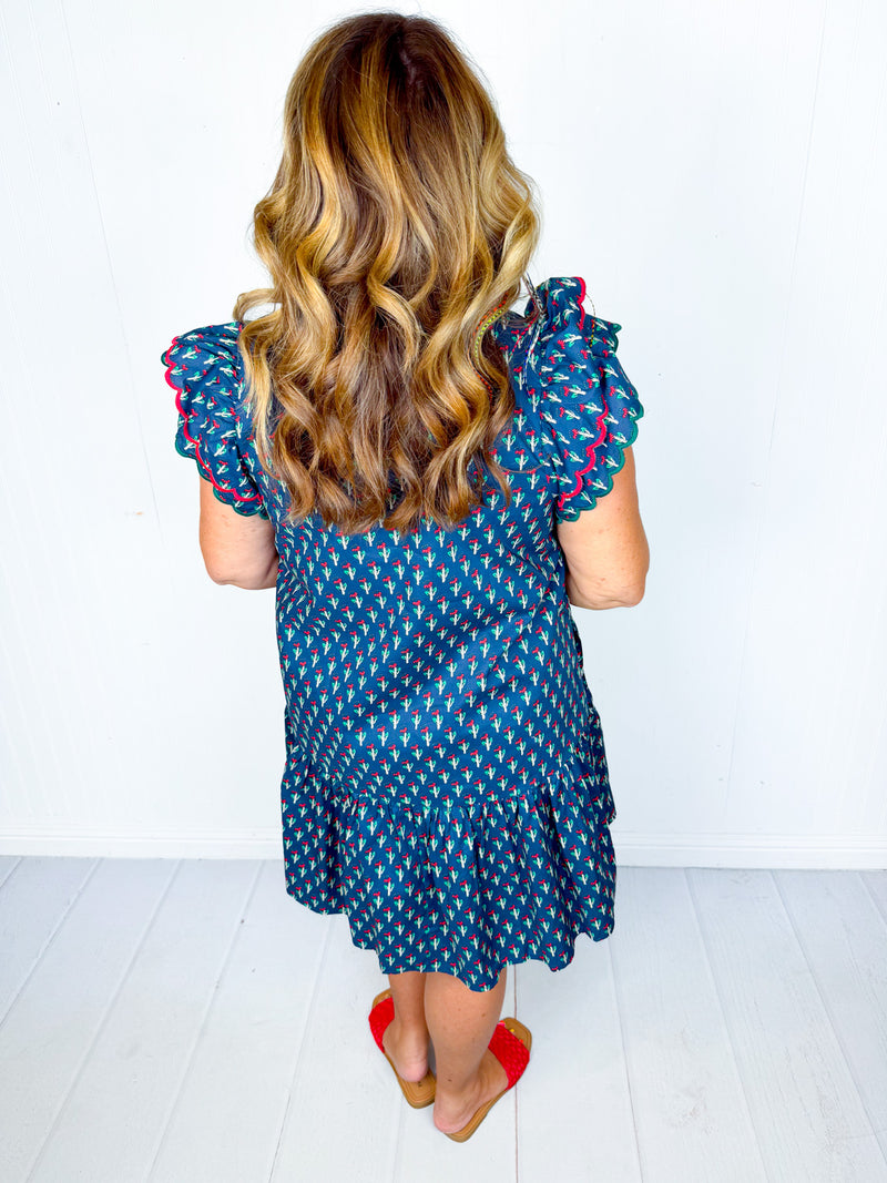 Midnight Meadow Dress