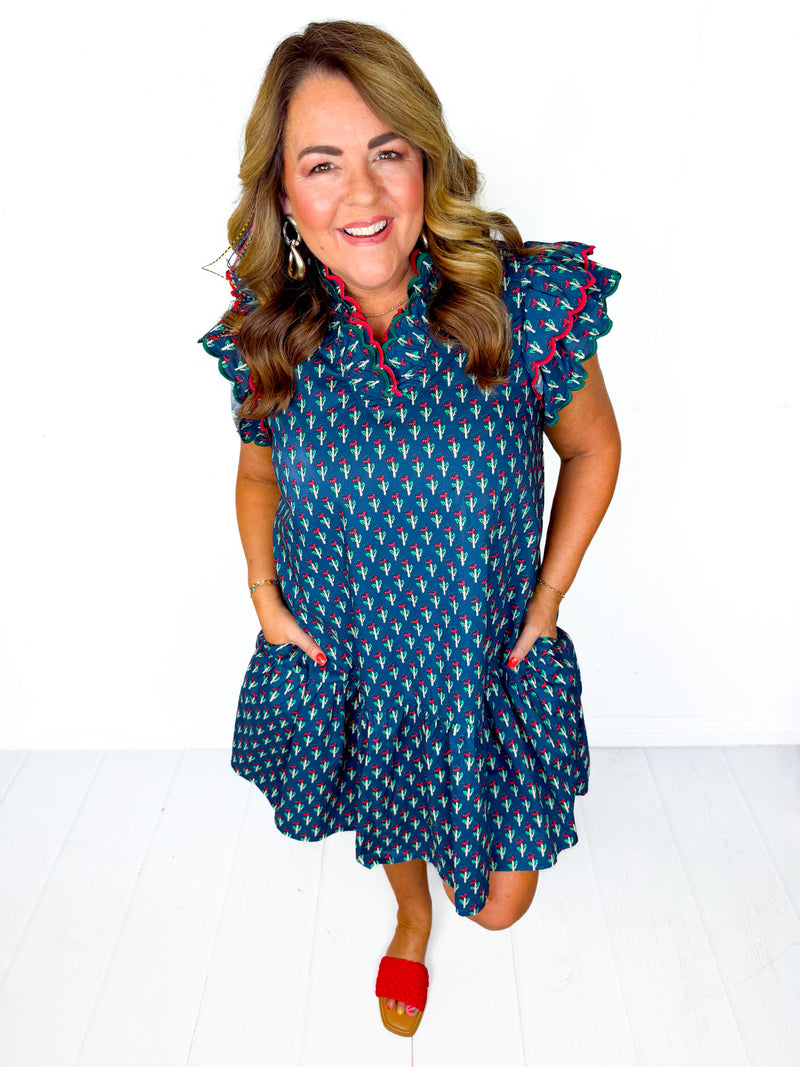 Midnight Meadow Dress