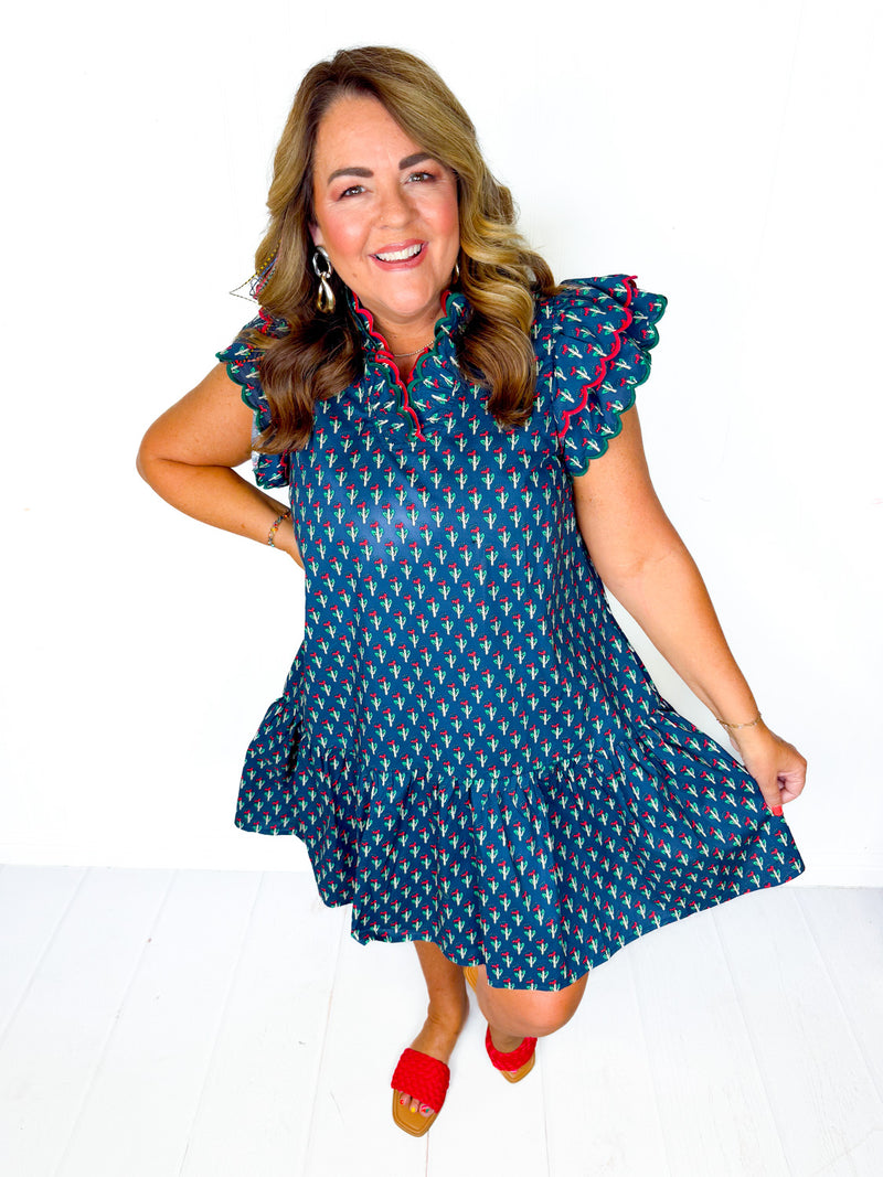 Midnight Meadow Dress