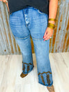 Western Winds Studded Embroidered Jeans