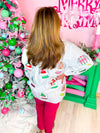 QOS- Snow Globe Button Up Top