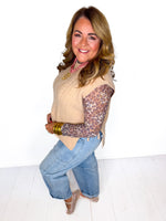 Latte Love Layering Sweater Top