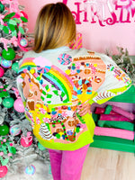 QOS- Christmas Candyland Knit Sweater