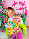 QOS- Christmas Candyland Knit Sweater