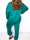 Erica Leisure Jogger Set, Peacock