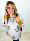 Hello Blooms Sweater