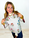 Hello Blooms Sweater