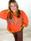 Wild Side Pullover- Burnt Orange