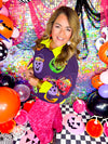 QOS- Candy In Halloween Basket Sweatshirt