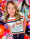 QOS- Stripe Trick or Treat Top