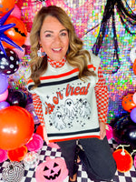QOS- Stripe Trick or Treat Top