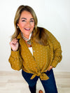 Harvest Haze Bow Button Down