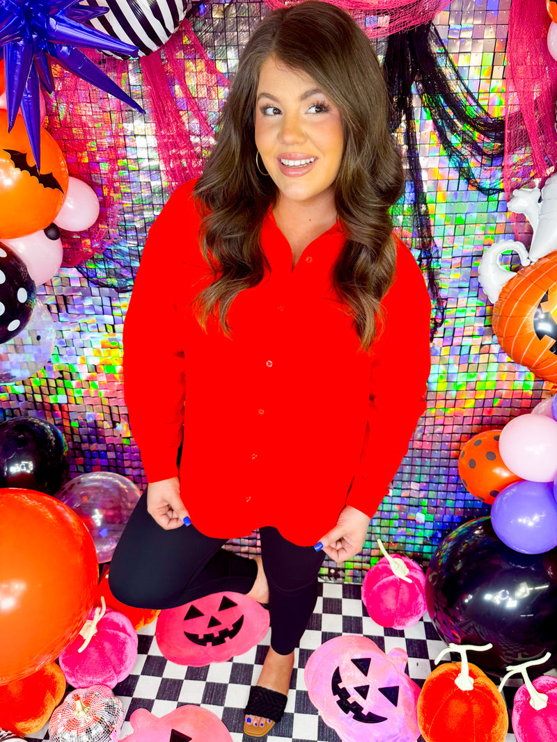 Pumpkin Patch Button Down